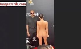 Kanye West Wife Bianca Censori Strips Naked At The Grammy’s Awards