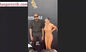 Kanye West Wife Bianca Censori Strips Naked At The Grammy’s Awards