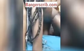 Naija Cheating Girlfriend on Phone With Boyfriend