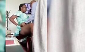 Equatorial Guinea Man Fucking Married Lady In Office