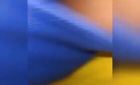 No Panty Short Dress Upskirt in Public