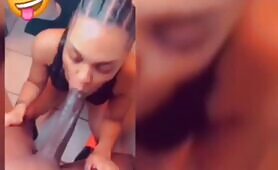 Phoebe Sucking Long Black Dick