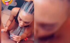 Phoebe Sucking Long Black Dick