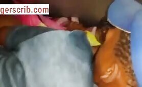 They took turns to pipe the girl at their hostel
