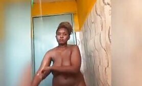 Naija Girl Bathing And Masturbating Inside Bathroom
