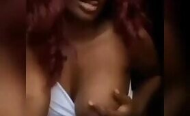 Lady Strip Herself Naked Display Her Round Breast