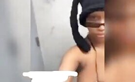 Endowed Naija Naked Lady Flaunt Her Big Boobs