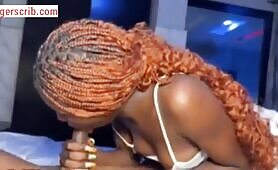 Innocent Looking Ebony Teen Loves Dick So She Sucks It Like Lollipop