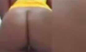 Abena Korkor showcasing her pussy in the toilet