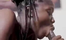 Young girl Learning how to suck dick