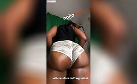 Zinny Crazyysocket AllAccessFans Booty Twerk Part 1