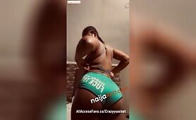 Zinny Crazyysocket AllAccessFans Booty Twerk Part 2