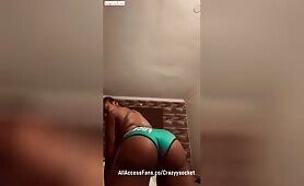 Zinny Crazyysocket AllAccessFans Booty Twerk Part 2