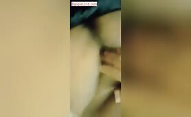 Thick Somalian Bitch Plays With Her Breast
