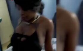 Bad Girl Making A Young Man Scream