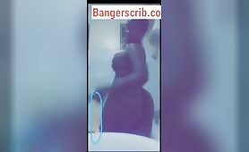 Hot Thick Busty Uganda Social Media Influencer “Christine Nampeera” Goes Nude