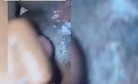 She’s Giving Me Handjob To Cum On Her Pussy