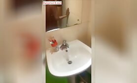 Jennifer Fucked In Hotel Restroom
