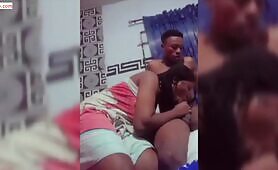 Enugu Girl Calista Sucking Boyfriend Austin Dick