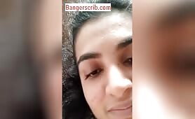 Horny indian girl stripping nude on webcam 