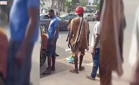 Benin Driver Goes Naked To Avoid Arrest