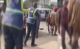 Benin Driver Goes Naked To Avoid Arrest