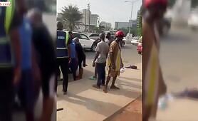 Benin Driver Goes Naked To Avoid Arrest