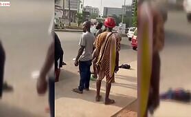 Benin Driver Goes Naked To Avoid Arrest