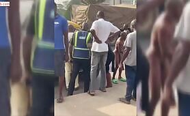 Benin Driver Goes Naked To Avoid Arrest