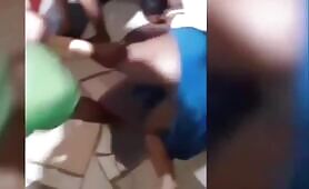 Hausa Girls showing ass and pussy while dancing