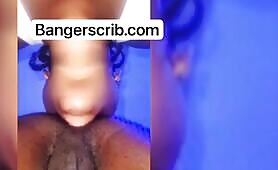 Naija Girl Eating Her Man’s Asshole