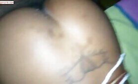 Giving Her Backshots Before Sleeping