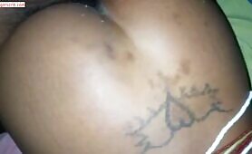 Giving Her Backshots Before Sleeping