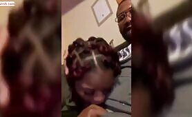 Tommy Exposes Baby Mama Sucking His Big Dick