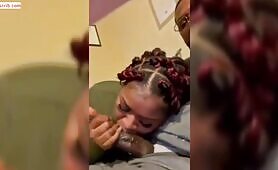 Tommy Exposes Baby Mama Sucking His Big Dick