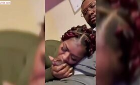 Tommy Exposes Baby Mama Sucking His Big Dick