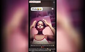 Nigerian Girl “Otida” Riding Her Boyfriend’s Dick In Aunty Shakira Challenge