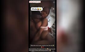 Nigerian Girl “Otida” Riding Her Boyfriend’s Dick In Aunty Shakira Challenge