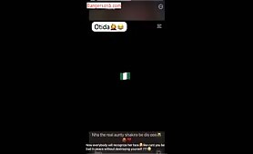 Nigerian Girl “Otida” Riding Her Boyfriend’s Dick In Aunty Shakira Challenge