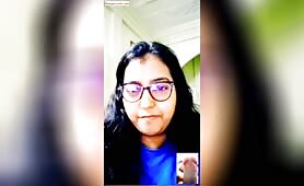 Fat indian girl watching dick masturbation on webcam