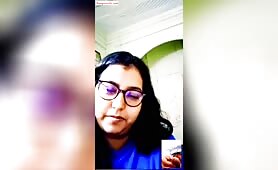 Fat indian girl watching dick masturbation on webcam