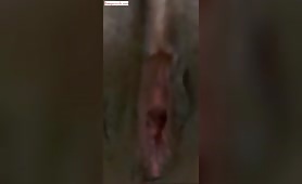 Whore pussy after fucked by 3 guys