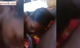 Ugandan Lady Sucking Her Oga Dick