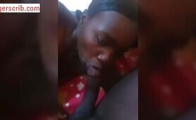 Ugandan Lady Sucking Her Oga Dick