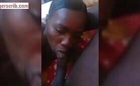 Ugandan Lady Sucking Her Oga Dick