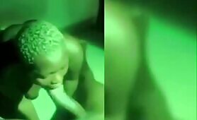 Babe Khabirat giving blowjob