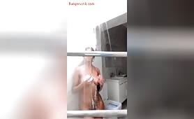 Msomi Anele II Taking A Shower