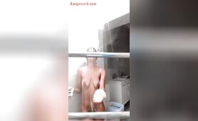 Msomi Anele II Taking A Shower