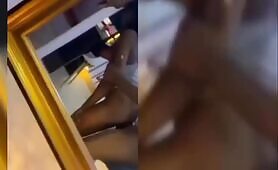 Nack and cum in mouth of Benin girl