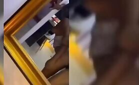 Nack and cum in mouth of Benin girl